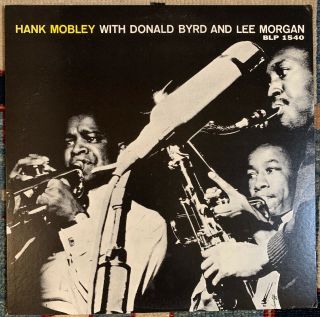 Hank Mobley Sextet 1540 Lp Blue Note Japan King K18p - 9211 Jazz