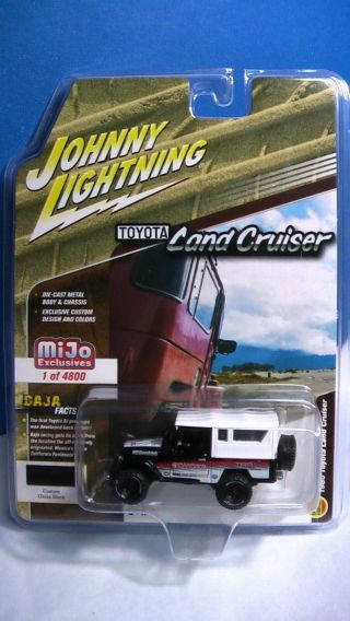 Johnny Lightning 1/64 Mijo Exclusives 1980 Toyota Land Cruiser