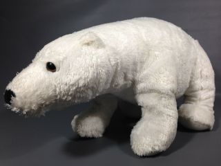 Kohls White Polar Bear Plush Stuffed Animal Eric Carle What Do You Hear Soft Toy