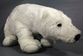 Kohls White Polar Bear Plush Stuffed Animal Eric Carle What do you hear Soft Toy 2