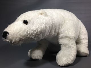 Kohls White Polar Bear Plush Stuffed Animal Eric Carle What do you hear Soft Toy 4