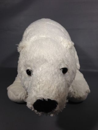 Kohls White Polar Bear Plush Stuffed Animal Eric Carle What do you hear Soft Toy 5