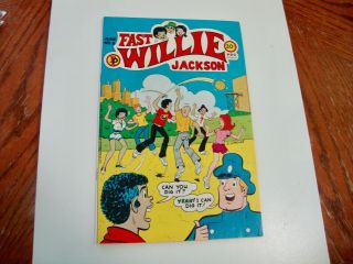 Fast Willie Jackson 5 Rare Scarce “black Archie " High - Grade 8.  5