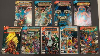 Crisis On Infinite Earths - Issues 1,  3,  6,  7,  8,  9,  10,  11,  12