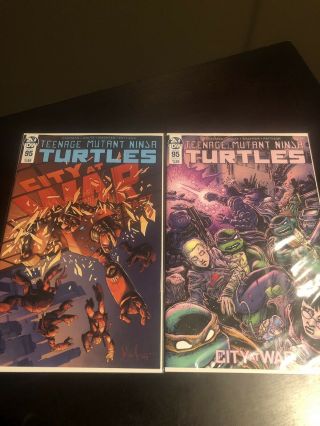 Teenage Mutant Ninja Turtles 95 Cover A,  B