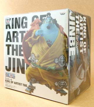 One Piece King Of Artist The Jinbe Jinbei About 13 Cm Figure Banpresto Jp C2396