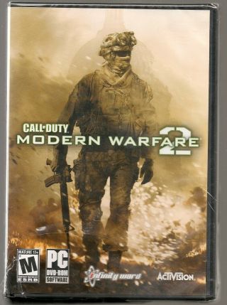 Call Of Duty Modern Warfare 2 Mw2 Pc - Dvd Rom Steam Key Game