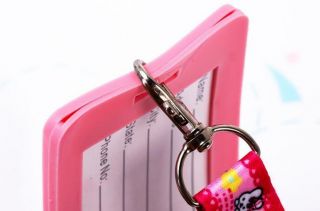 Cute Hello Kitty ID Badge Lanyard Card Case Holder Luggage Tags c/w Neck Strap 3