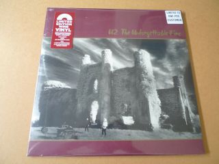 U2 ‎the Unforgettable Fire Lp Mercury ‎1792416 Limited 180g Wine Vinyl