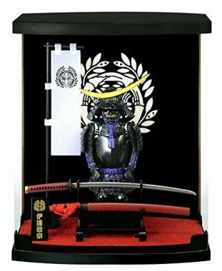 (samurai Armor Figure A - 1 Samurai A Type Date Masamune With Sword - Case