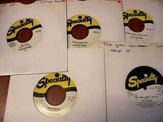Little Richard X5 45s On Speciality " Rip It Up & Tutti - Frutti ",  3 Ex - Listed