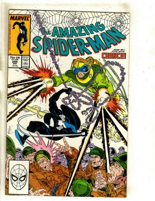 Spider - Man 299 Nm Marvel Comic Book Venom Todd Mcfarlane Goblin Hj9