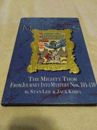 Marvel Masterworks Vol 26 Thor Journey Into Mystery 101 - 110 (stan Lee/jack Kirby