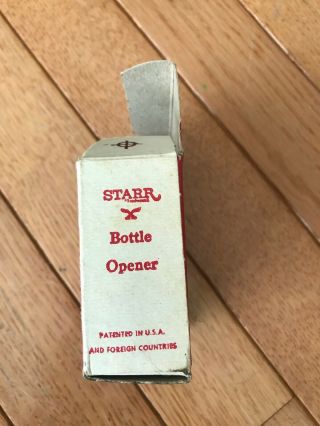 Vintage Coca Cola Bottle Opener Starr X Copyright 1980 4