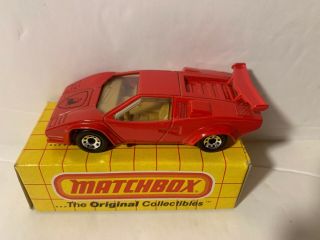 Matchbox Lamborghini Countach Red Mb67