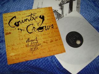 Counting Crows - August & Everything After - Rare Vinyl Lp Album 1993