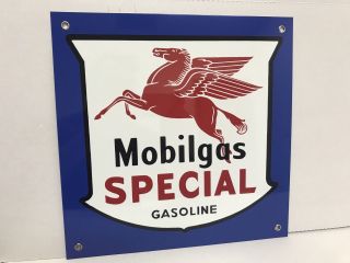 Mobilgas Mobil Gas Oil pegasus gasoline racing vintage Style advertising sign 2