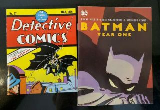 Detective Comics 27 & Batman 404 Year One Ashcan Reprints Mini Comics Nm