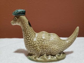 Vintage 1969 Beneagles Loch Ness Monster Scotch Whiskey Decanter.  Empty