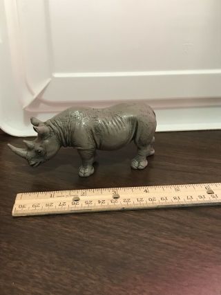 2001 Schleich Rhino Rhinoceros Figure