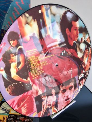 THE ROLLING STONES STILL LIFE RARE PICTURE DISC 1981 UNPLAYED VINYL LP 2