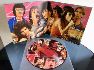 THE ROLLING STONES STILL LIFE RARE PICTURE DISC 1981 UNPLAYED VINYL LP 7