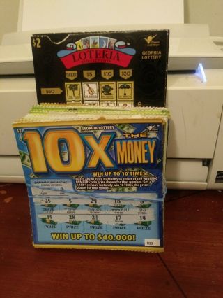 $200.  00 Worth Of Non Winning Georgia Lottery Tickets.
