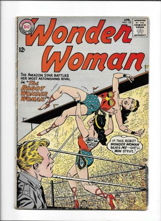Wonder Woman 137 [1963 Gd,  ] " The Robot Wonder Woman "