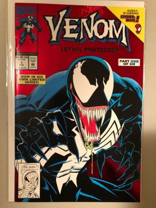 Venom Lethal Protector 1,  2,  3,  4,  5,  6 1st Scream,  Lasher,  Riot,  Phage,  Agony 3