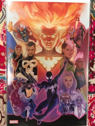 Marvel ' s 80th Anniversary Phil Noto Variant Covers.  Complete Set NM 7