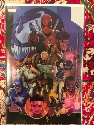 Marvel ' s 80th Anniversary Phil Noto Variant Covers.  Complete Set NM 8