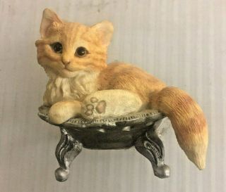Sweet Confection Calico Cat Figurine 02828 Country Artists - For The Discerning