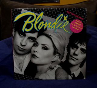 Blondie Very Rare Lp Eat To The Beat 1979 Usa 1stpress Rare Hype Sticker