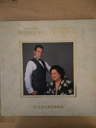 Freddie Mercury & Montserrat Caballé ‎– Barcelona - 12 " Gatefold Vinyl Lp