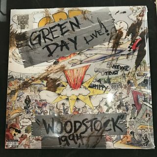 Green Day - Woodstock Live - Vinyl Lp - Record Store Day 2019 -