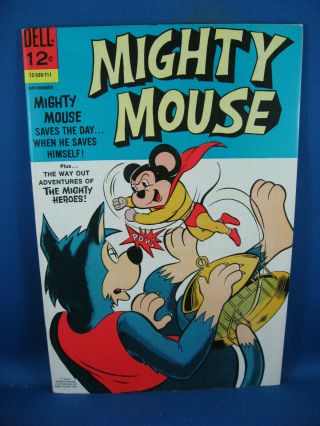 Mighty Mouse 171 Vf Nm Dell Mighty Heroes 1967