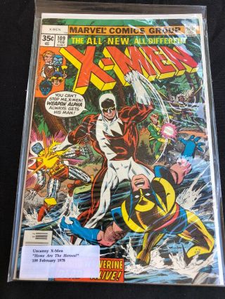 Uncanny X - Men 109 (1978 Marvel Comics) 1st Appearance Of Vindicator