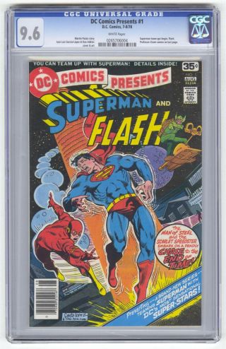 Dc Comics Presents 1 Cgc 9.  6 Superman And Flash Team - Up Zoom App