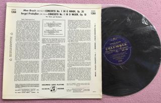 DAVID OISTRAKH Bruch Prokofiev Violin ORIG Columbia 33CX 1268 UK - 1950s LP NM - 2