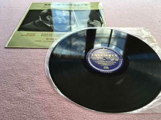 DAVID OISTRAKH Bruch Prokofiev Violin ORIG Columbia 33CX 1268 UK - 1950s LP NM - 3