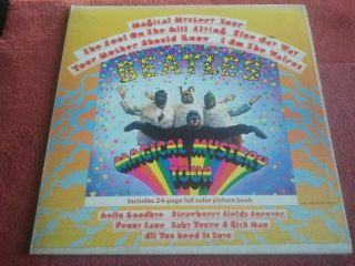 The Beatles Magical Mystery Tour 1967 Usa G/f Lp Vg/ex
