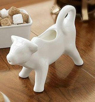 Better Homes & Gardens Porcelain White Cow Creamer