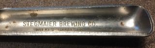 STEGMAIER BREWING COMPANY VINTAGE BOTTLE / CAN OPENER WILKES BARRE PA 3