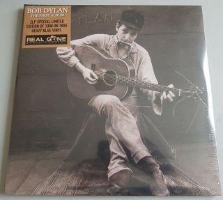 Bob Dylan The First Album Limited Edition Of 1000 2lp Blue Vinyl