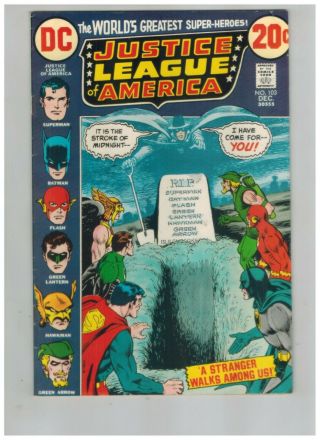 Justice League Of America 103 Superman Vs Captain Marvel (shazam) Jla 1976 Fn,