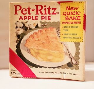 Vintage Pet - Ritz Pie Box Amana Appliance Store Display Apple Pie Box Pet Milk