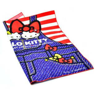 Japanese Hello Kitty Place Mat Napkin Denim
