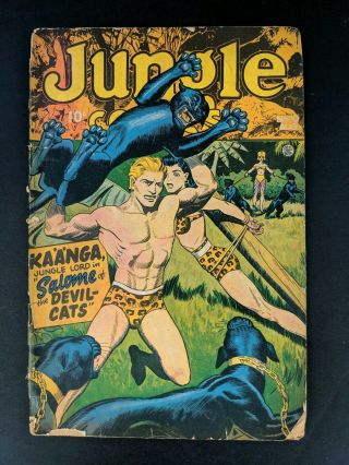 Jungle Comics No.  80 1946 Fiction House Comic Book Gga Bondage Cover Kaanga