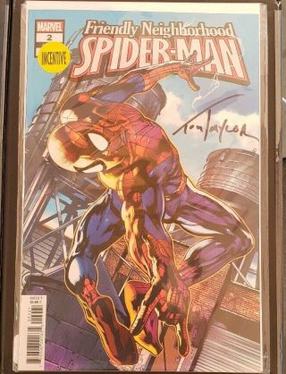 Friendly Neighborhood Spiderman 2 1:25 Signed By Tom Taylor