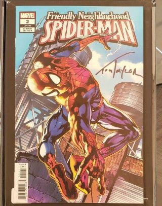 Friendly Neighborhood spiderman 2 1:25 Signed by Tom Taylor 2